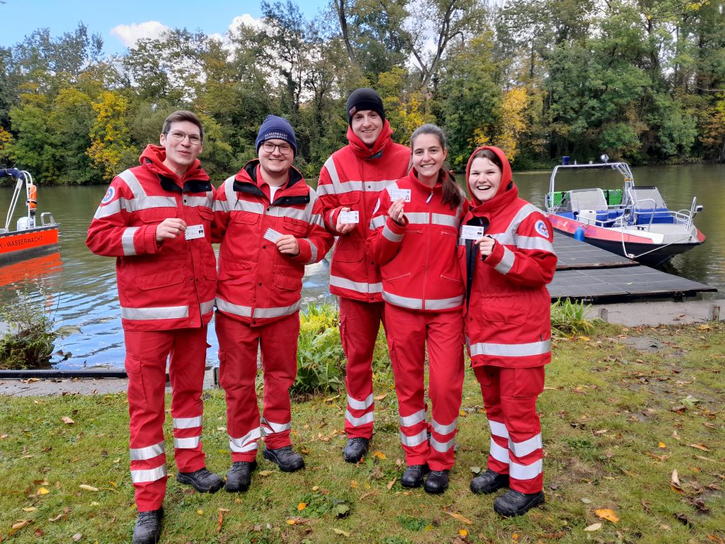 Erfolgreiche Absolventen: Jan, Maximilian, Marvin, Rebecca, Sina